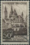Obrázek k výrobku 31703 - 1948, Francie, 0824, Výplatní známka: Stavby - Opatství Conques ⊙