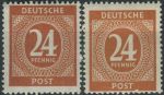 Obrázek k výrobku 31929 - 1946, Okupační zóny (společná vydání), 923b, Výplatní známka: I. kontrolní vydání ∗∗