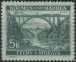 Obrázek k výrobku 32004 - 1939, Protektorát, 040, Krajiny, hrady a města (I. vydání): Praha - Karlův most ∗∗
