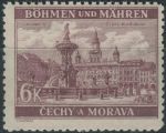 Obrázek k výrobku 32012 - 1940, Protektorát, 046VV, Krajiny, hrady a města (II. vydání): České Budějovice ∗∗