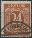 Obrázek k výrobku 32068 - 1946, Okupační zóny (společná vydání), 925, Výplatní známka: I. vydání Kontrolní rady ⊙
