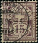 Obrázek k výrobku 32865 - 1867/1881, Švýcarsko, 0034, Výplatní známka: Sedící Helvetia ⊙