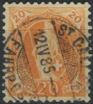 Obrázek k výrobku 32991 - 1882, Švýcarsko, 0062A, Výplatní známka: Stojící Helvetia ⊙