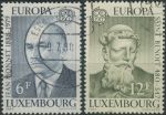 Obrázek k výrobku 33436 - 1979, Lucembursko, 0987/0988, EUROPA: Historie pošty a telekomunikací ⊙