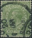 Obrázek k výrobku 33463 - 1926, Anglie, 0162X, Výplatní známka: Král Jiří V. ⊙