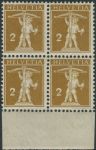 Obrázek k výrobku 33590 - 1908, Švýcarsko, 0104, Výplatní známka: Sedící Helvetia ∗∗ ⊞