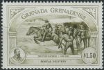 Obrázek k výrobku 34038 - 1992, Grenadské Grenadiny, 1570, Mezinárodní výstava poštovních známek GENOVA ´92: Kolibříci - Orthorhynchus cristatus ∗∗