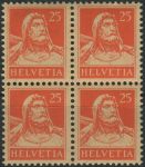 Obrázek k výrobku 34191 - 1924, Švýcarsko, 0166x, Výplatní známka: Tellovo poprsí ∗∗ ⊞ P H