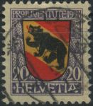 Obrázek k výrobku 34193 - 1920, Švýcarsko, 0154, \"Pro Jeventute\": Znaky kantonů - Curych ⊙