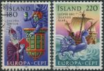Obrázek k výrobku 34388 - 1980, Island, 0552/0553, EUROPA: Významné osobnosti ⊙