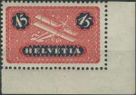 Obrázek k výrobku 34419 - 1923, Švýcarsko, 0179, Letecká známka: Letecké poštovní známky ∗∗