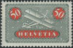 Obrázek k výrobku 34426 - 1923, Švýcarsko, 0184x, Letecká známka: Letecké poštovní známky ∗∗