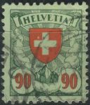 Obrázek k výrobku 34441 - 1924, Švýcarsko, 0194/0197, Výplatní známky: Znaky ⊙