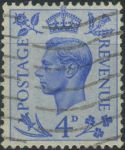 Obrázek k výrobku 34456 - 1942, Anglie, 0229, Výplatní známka: Král Jiří VI. ⊙