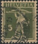 Obrázek k výrobku 34640 - 1928, Švýcarsko, 0199, Výplatní známka: Tellův chlapec ⊙