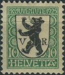 Obrázek k výrobku 34653 - 1919, Švýcarsko, 0151, Pro Juventute: Znaky - Obwalden ∗∗