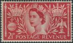 Obrázek k výrobku 34682 - 1953, Anglie, 0274/0277, Korunovace královny Alžběty II. ∗∗