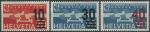 Obrázek k výrobku 35440 - 1935, Švýcarsko, 0285/0286a, Letecké známky: Letecké poštovní známky ∗∗
