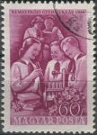 Obrázek k výrobku 35789 - 1951, Maďarsko, 1167, Mezinárodní den dětí: Pionýrský vlak ⊙