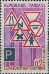Obrázek k výrobku 35873 - 1968, Francie, 1609, 50 let Poštovní šekové služby ∗∗
