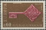 Obrázek k výrobku 35876 - 1967, Francie, 1606, Velké události francouzské historie (II): Svatý Ludvík IX. ∗∗