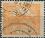 Obrázek k výrobku 36244 - 1919, ČSR I, 017BVV, Výplatní známka: Hradčany ⊙