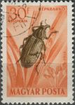 Obrázek k výrobku 36282 - 1953, Maďarsko, 1345, Letecká známka: Skladatelé - Karl Goldmark (1830-1915), \"Královna ze Sáby\" ⊙
