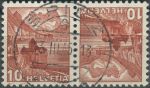 Obrázek k výrobku 36556 - 1942, Švýcarsko, 0363aTb, Výplatní známka: Regiony ⊙