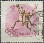 Obrázek k výrobku 36640 - 1956, Maďarsko, 1474, Letní olympijské hry, Melbourne: Šerm ⊙