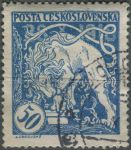 Obrázek k výrobku 36732 - 1919, ČSR I, 0029AVV, Výplatní známka: Legionářské - 1. výročí vzniku ČSR ⊙