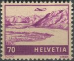 Obrázek k výrobku 36776 - 1941, Švýcarsko, 0390, Letecká známka: Letadlo nad krajinou - Alpstein ∗∗