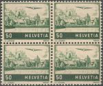 Obrázek k výrobku 36780 - 1941, Švýcarsko, 0387, Letecká známka: Letadlo nad krajinou ∗∗ ⊞