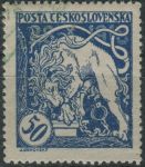 Obrázek k výrobku 37287 - 1919, ČSR I, 0027Bq, Výplatní známky: Legionářské - 1. výročí vzniku ČSR ∗∗