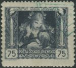 Obrázek k výrobku 37289 - 1919, ČSR I, 0027Bq, Výplatní známky: Legionářské - 1. výročí vzniku ČSR ∗∗