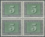 Obrázek k výrobku 37355 - 1944, Švýcarsko, 0436, Letecká známka: 25 let Švýcarské letecké pošty (I): Fokker FVII 3 m ∗∗ ⊞