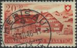 Obrázek k výrobku 37650 - 1944, Švýcarsko, 0442, \"Pro Juventute\": Květiny - Aquilegia alpina ⊙