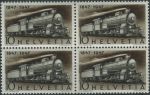 Obrázek k výrobku 37664 - 1947, Švýcarsko, 0484, 100 let Švýcarské železnice: První parní lokomotiva ∗∗ ⊞