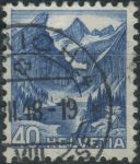 Obrázek k výrobku 37925 - 1948, Švýcarsko, 0503, Výplatní známka: Krajinky - Národní park ⊙