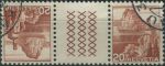 Obrázek k výrobku 37939 - 1948, Švýcarsko, 0501STb, Výplatní známka: Krajinky - Zámek Chillon na Ženevském jezeře ⊙