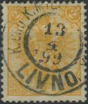 Obrázek k výrobku 38051 - 1895/1899, Bosna a Hercegovina, 002IIC, Výplatní známka: Dvojhlavý orel ⊙