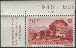 Obrázek k výrobku 38226 - 1948, Švýcarsko, 0509, \"Pro Patria\": Venkovské domy - Selský dům ve Freiburgu ∗∗