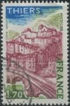 Obrázek k výrobku 38465 - 1976, Francie, 1977, Výplatní známka: Turismus - Ussel ⊙