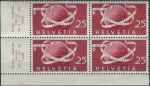 Obrázek k výrobku 38547 - 1949, Švýcarsko, 0523, 75 let Světové poštovní unie (UPU): Zeměkoule se stuhou ∗∗ ⊞ o L