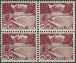 Obrázek k výrobku 38578 - 1949, Švýcarsko, 0532, Výplatní známka: Krajinky a technické motivy - Sněžné dělo pošty ∗∗ ⊞