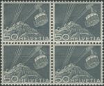 Obrázek k výrobku 38591 - 1949, Švýcarsko, 0536, Výplatní známka: Krajinky a technické motivy - Alpská poštovní silnice Val d´Anniviers ∗∗ ⊞