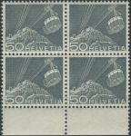 Obrázek k výrobku 38593 - 1949, Švýcarsko, 0538, Výplatní známka: Krajinky a technické motivy - Lanovka k Säntisu ∗∗ ⊞