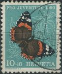 Obrázek k výrobku 39013 - 1949, Švýcarsko, 0543, \"Pro Juventute\": Alpské květiny - Clematis alpina ⊙