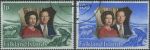 Obrázek k výrobku 39136 - 1973, Falklandské ostrovy, 0220/0221, Svatba princezny Anny a Marka Phillipse ⊙