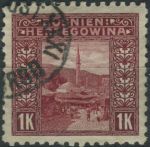 Obrázek k výrobku 39186 - 1906, Bosna a Hercegovina, 040C, Výplatní známka: Bazar, Sarajevo ⊙