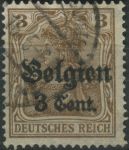 Obrázek k výrobku 39363 - 1914/1918, Zemská pošta v Belgii, 02, Výplatní známka: Germania ⊙